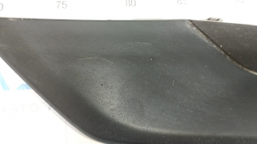 Front bumper cover left Mazda 3 19- 4d structure black, Japan built, sand, scratches