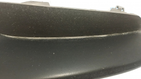 Front bumper cover left Mazda 3 19- 4d structure black, Japan built, sand, scratches