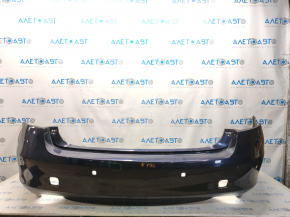 Bare rear bumper Lexus GS350 GS450h 08-11 for parking sensors, for 2 pipes, blue 8U0, scratches