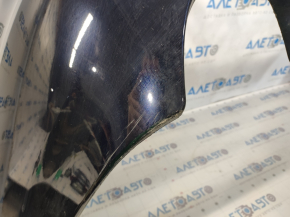 Bare rear bumper Lexus GS350 GS450h 08-11 for parking sensors, for 2 pipes, blue 8U0, scratches