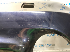 Bare rear bumper Lexus GS350 GS450h 08-11 for parking sensors, for 2 pipes, blue 8U0, scratches