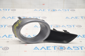 Fog light frame right Toyota Highlander 08-10 sand, scratches