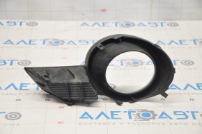 Fog light frame right Toyota Highlander 08-10 sand, scratches