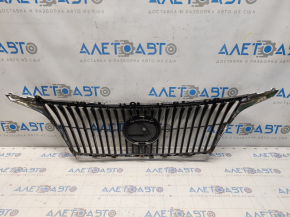 Radiator grill grill Lexus RX350 10-12 prerest, assembled, sand, pokes