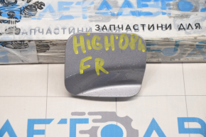 Front bumper tow hook plug right Toyota Highlander 08-10 scratched