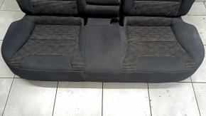 Rear row of seats 2 row Kia Niro 17-22 HEV, PHEV cloth, black, driftwood, for dry cleaning