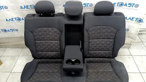 Rear row of seats 2 row Kia Niro 17-22 HEV, PHEV cloth, black, driftwood, for dry cleaning