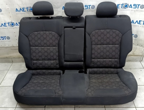 Rear row of seats 2 row Kia Niro 17-22 HEV, PHEV cloth, black, driftwood, for dry cleaning
