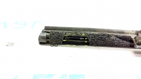 Molding door-glass central rear right Mazda 3 19-4d black, broken fasteners