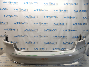 Bare rear bumper VW Passat b7 12-15 USA white LB9A, painted, broken fasteners
