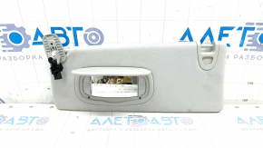 Left visor Jeep Cherokee KL 19 - gray, without hook, with backlight, HOMELINK, for dry cleaning
