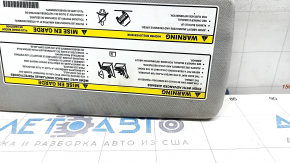 Left visor Jeep Cherokee KL 19 - gray, without hook, with backlight, HOMELINK, for dry cleaning