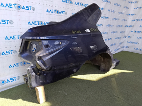 Quarter wing rear right Toyota Camry v55 15-17 usa blue, pokes