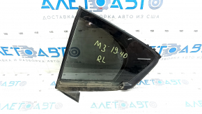 Door glass triangle with seal rear left Mazda 3 19- 4d Japan built