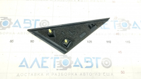 Mazda 3 19 Front Left Door Triangle - Black