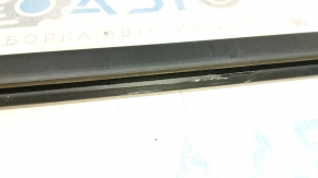 Molding door-glass central front right Mazda 3 19- 4d black, broken fastening, scratches