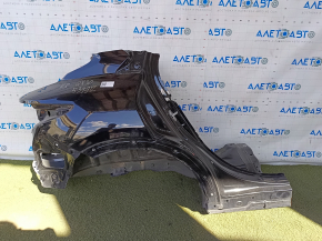 Quarter wing rear right Infiniti QX30 17- black, on the body, bumps