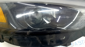 Front right headlight complete Jeep Cherokee KL 19- LED, sand, scratch, varnish swelled