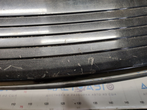 Bare rear bumper Dodge Journey 11- SXT for parking sensors, black PXR, scratches
