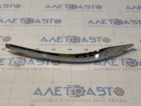 Rear bumper molding left Nissan Murano z52 15- scratches, chrome swelled