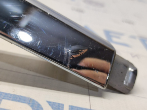 Rear bumper molding left Nissan Murano z52 15- scratches, chrome swelled