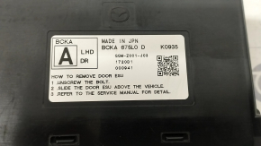 Front left door control unit Mazda 3 19-