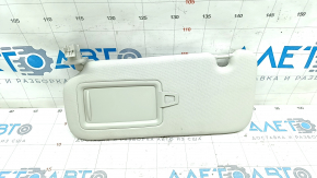 Left visor Mazda 3 19 - gray, without hook