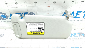Left visor Mazda 3 19 - gray, without hook