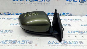 Right side mirror Jeep Cherokee KL 19-21 7+7 pins, green, BSM, heated, backlight, turn signal, scratches, abrasion