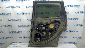 Door assembly rear right Jeep Cherokee KL 14- green PFP, bump, scratches, scratch on plastic
