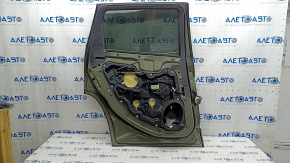 Door assembly rear left Jeep Cherokee KL 14- green PFP, bumps, chip