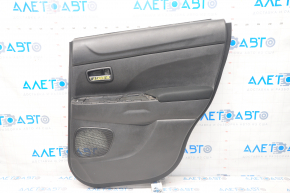 Door trim card rear right Mitsubishi Outlander Sport ASX 13-15 black cloth