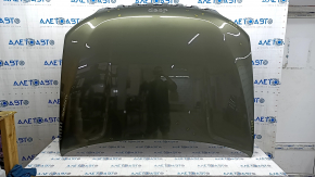 Hood bare Jeep Cherokee KL 19-21 green PFP, aluminum, bumps, chips, paint swelled