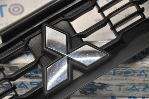 Radiator grill grill Mitsubishi Outlander Sport ASX 11-15 prerest, with emblem, sand