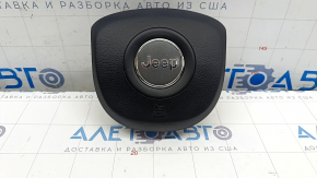 Airbag in steering wheel driver Jeep Cherokee KL 19-21 black, scratch on emblem