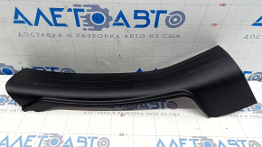 Door sill trim rear left Jeep Cherokee KL 14 - black, worn, scratches