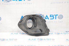 Front left fog light frame Mitsubishi Outlander Sport ASX 11-15 prerest, chrome, scratch, bump