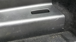 Right arch trim Mazda 3 19-4d black, Japan built, scratches
