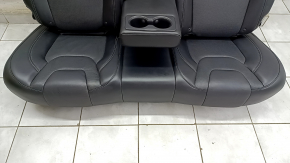Rear row of seats 2nd row Jeep Cherokee KL 19 - leather black, perforation