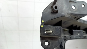 Lower grille of front bumper Kia Niro 17-19 HEV, PHEV under fog lights, without radar, broken fasteners, cracks, scratches