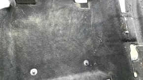 Front floor covering Mazda 3 19 - black, with footrest, for cleaning