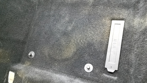 Front floor covering Mazda 3 19 - black, with footrest, for cleaning