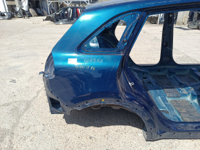 Quarter wing rear right Kia Niro 17-22 HEV, PHEV on the body, blue, pokes