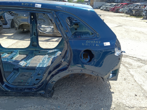 Quarter wing rear left Kia Niro 17-22 HEV on the body, blue, pokes