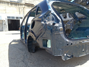 Quarter wing rear left Kia Niro 17-22 HEV on the body, blue, pokes