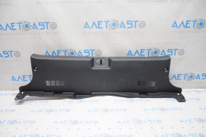 Hyundai Sonata 11-15 trunk opening trim black, worn