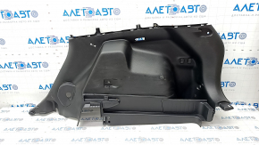 Right arch trim Jeep Cherokee KL 19 - black under electric cover, deep scratches, worn