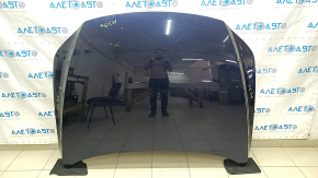 Naked hood Mazda 3 19- steel, blue 42M, bumps, chips