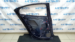 Door bare rear left Mazda 3 19-4d, blue 42M, dented, bumps