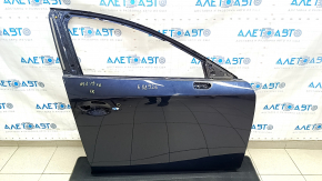 Door bare front right Mazda 3 19- 4d, blue 42M, bumpers